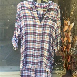 DKNY Flannel Dress